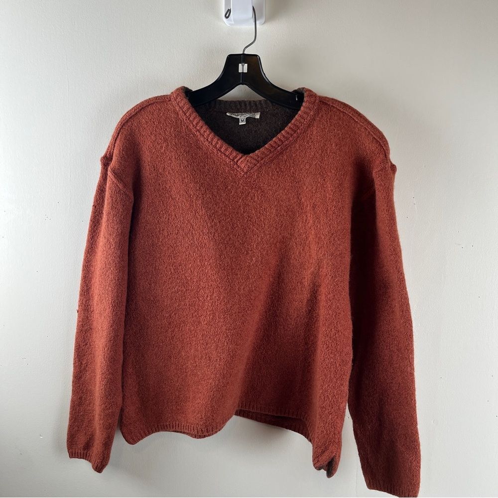Red Indigenous One Weave Sweater